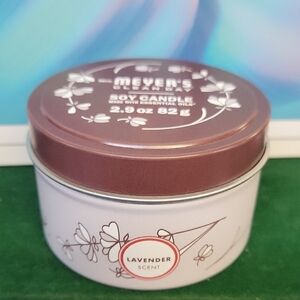 Mrs. Meyer's Lavender Scented Soy Candle 82g New In Can